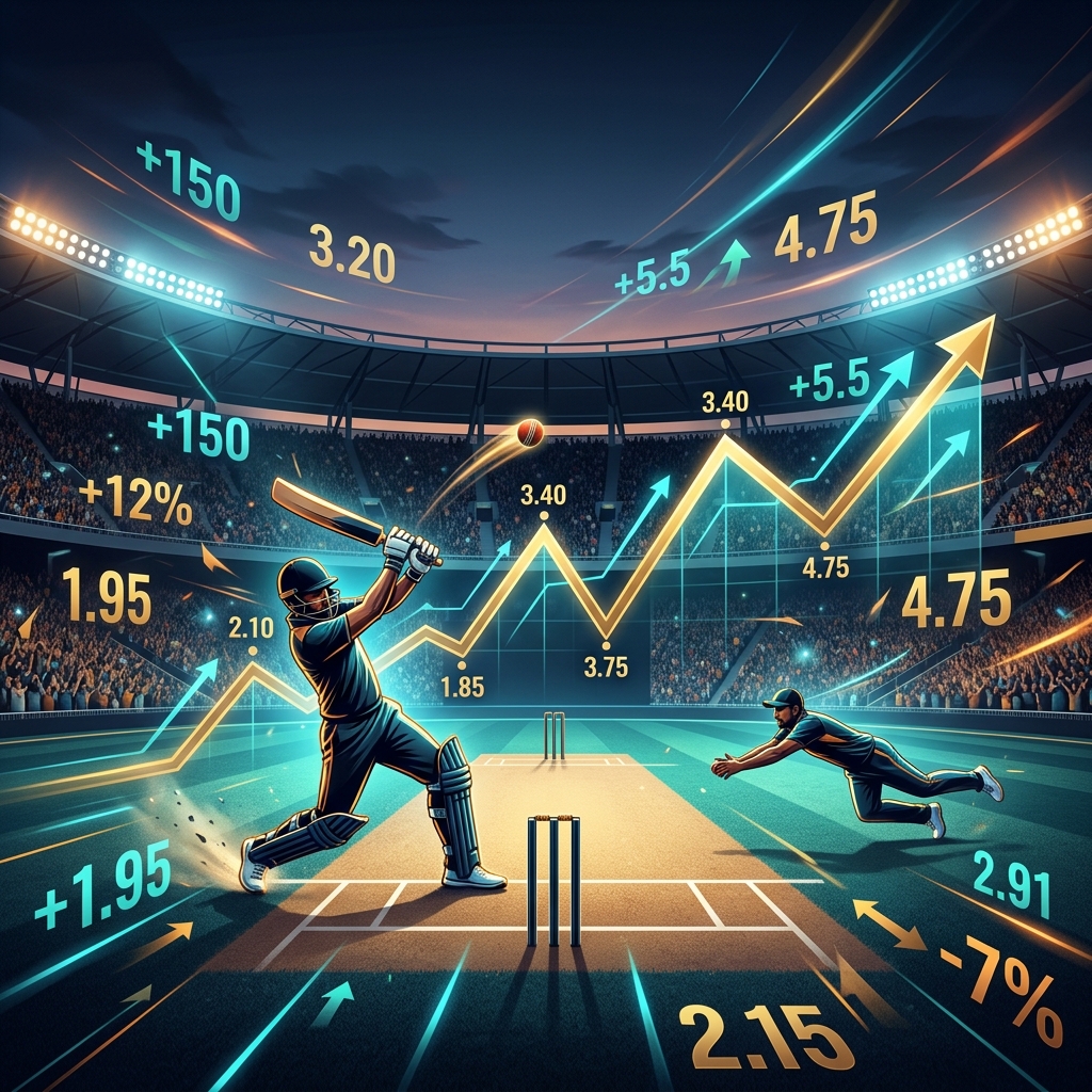 Cricket Betting Line Movement